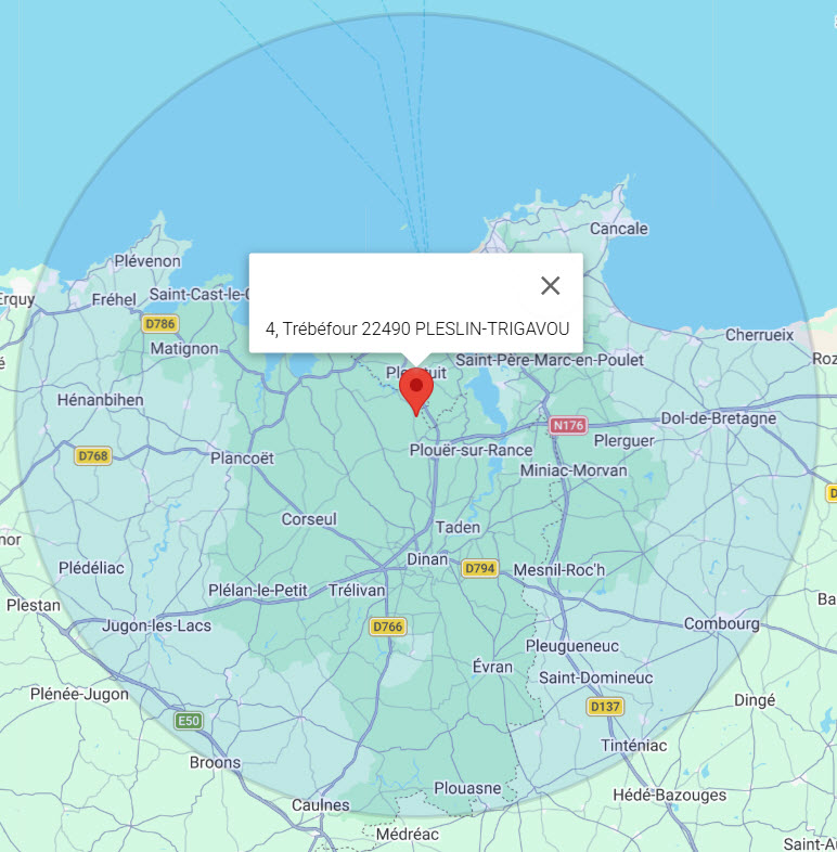 Carte société LE GUILLOU Paysage